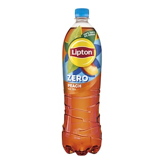Lipton Ledový čaj Zero černý s příchutí broskve