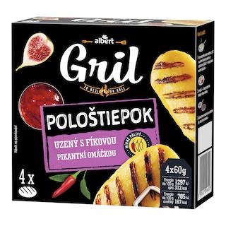 Albert Pološtiepok na gril s fíkovou omáčkou