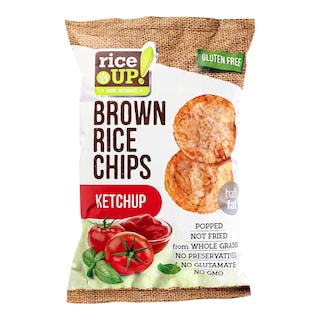 Rice Up Rýžové chipsy Kečup bez lepku