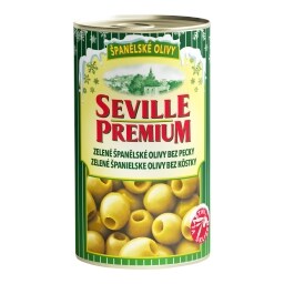 Seville Premium Zelené olivy bez pecky