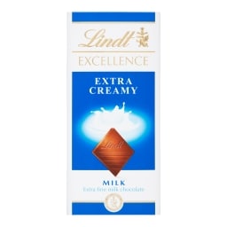 Lindt Excellence Extra Jemná mléčná čokoláda
