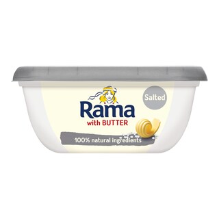 Rama s máslem a mořskou solí