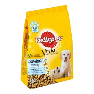 Pedigree Granule Junior drůbeží se zeleninou