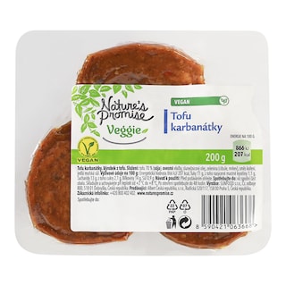 Np ve karbanátky tofu  Tofu karbanátky