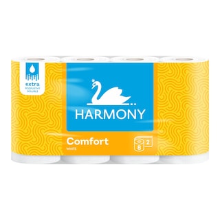 Harmony Comfort Toaletní papír 8 rolí, 2 vrstvý