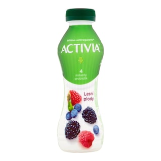 Activia Jogurtový nápoj lesní plody