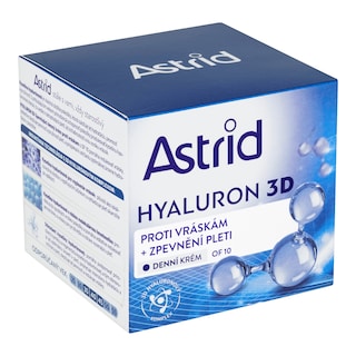 Astrid Hyaluron 3D denní krém proti vráskám OF 10