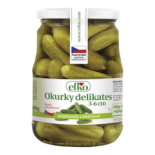 Efko Okurky delikates 3-6 cm