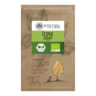 Natural Bio Česnek sušený