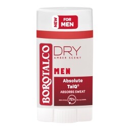Borotalco Dry Amber pánský tuhý deodorant