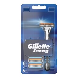 Gillette Sensor3 Holicí strojek + holící hlavice