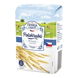 Česká chuť Mouka polohrubá pšeničná