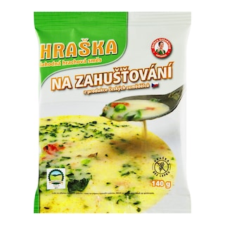 Hraška na zahušťování bez lepku