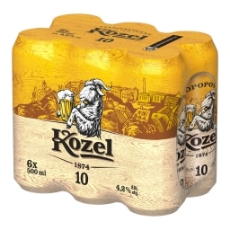 Velkopopovický Kozel 10 světlé výčepní multipack