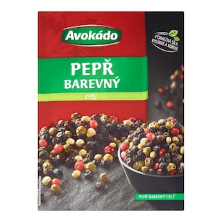Avokádo Pepř barevný celý
