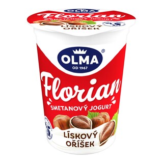 Olma Florian smetanový jogurt lískový oříšek