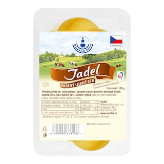 Mlékárna Polná Jadel pařený uzený sýr