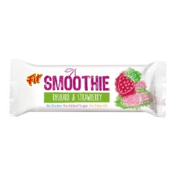 Fit tyčinka Smoothie rebarbora a jahoda