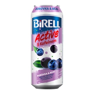 Birell Active Borůvka a acai s kofeinem