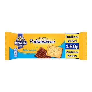Opavia Zlaté Polomáčené sušenky mléčné