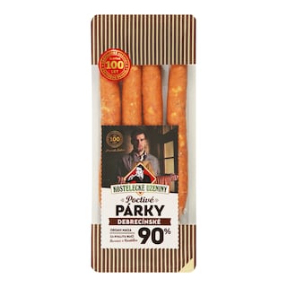 Kostelecké uzeniny Poctivý debrecínský párek