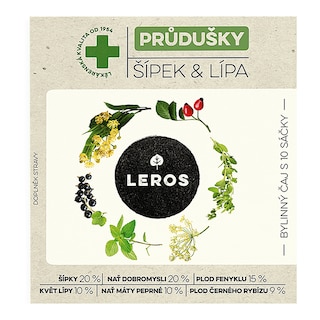 Leros Bylinkový čaj průdušky