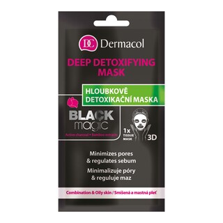 Dermacol Black Magic textilní pleťová maska