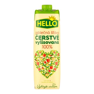 Hello 100% jablečná šťáva