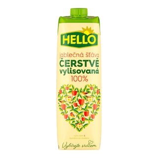 Hello 100% jablečná šťáva