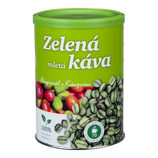 Kávoviny Zelená káva
