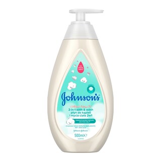 Johnson's Cottontouch Koupel a mycí gel 2v1