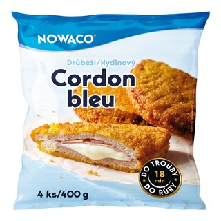 Nowaco Cordon bleu mražený