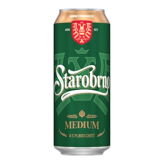 Starobrno Medium ležák světlý