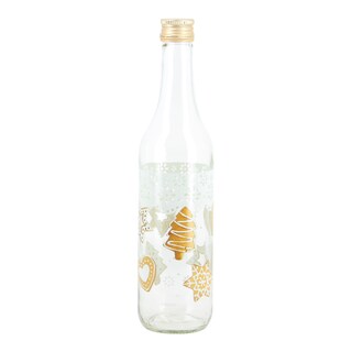 Láhev s víčkem 0,5L Vánoce