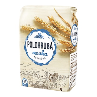 Albert Mouka polohrubá pšeničná