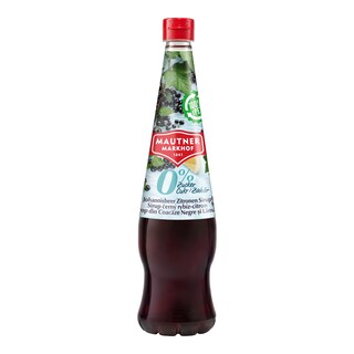 Mautner Markhof Sirup příchuť černý rybíz