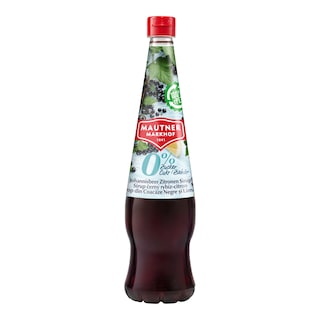 Mautner Markhof Sirup příchuť černý rybíz