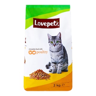 Lovepet Granule pro kočky drůbeží