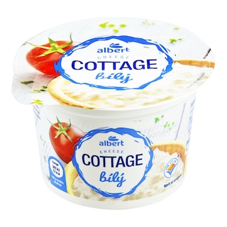 Albert Cottage cheese bílý