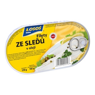 Losos Star Filety ze sleďů v oleji