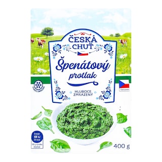 Česká chuť Špenátový protlak