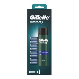 Gillette Mach3 hlavice a gel na holení