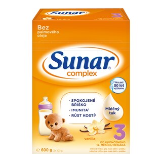Sunar Complex 3 batolecí mléko vanilka