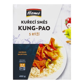 Hamé Kuřecí směs Kung-pao s rýží