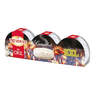 Président Camembert na gril