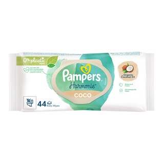 Pampers Harmonie čisticí ubrousky s kokos. olejem