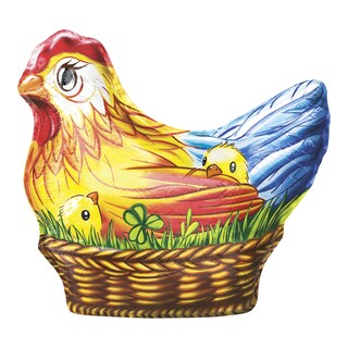 Slepička čokoládová figurka