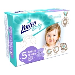 Linteo Baby Premium Junior dětské plenky