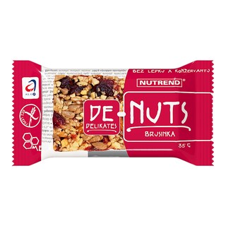 Nutrend Denuts Tyčinka brusinka