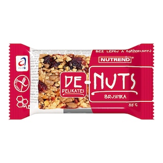 Nutrend Denuts Tyčinka brusinka